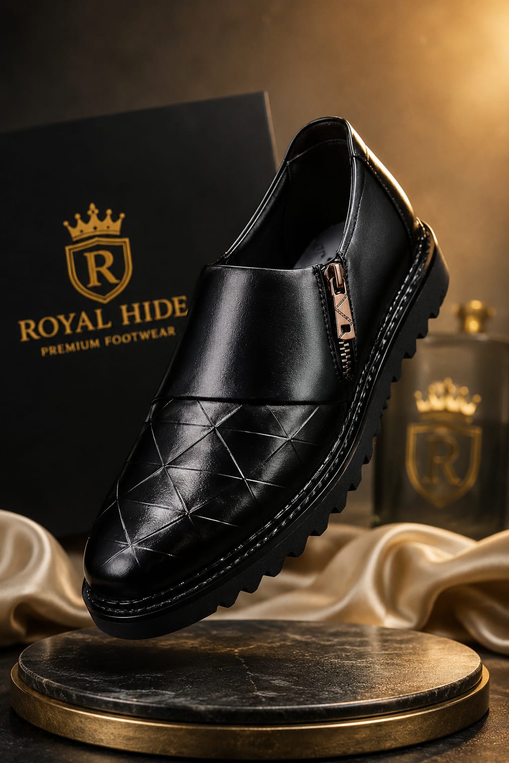 Royal Hide Zip Loafer